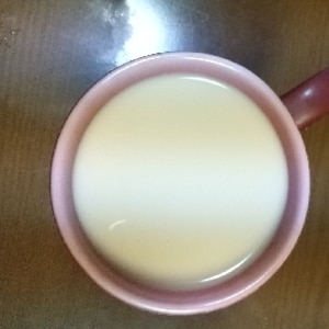 豆乳ホットミルクティー